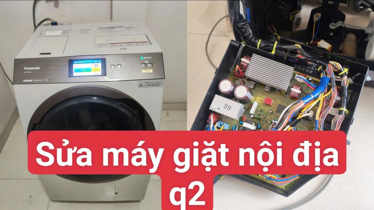 Kiểm tra van cấp nước và hệ thống xả máy giặt