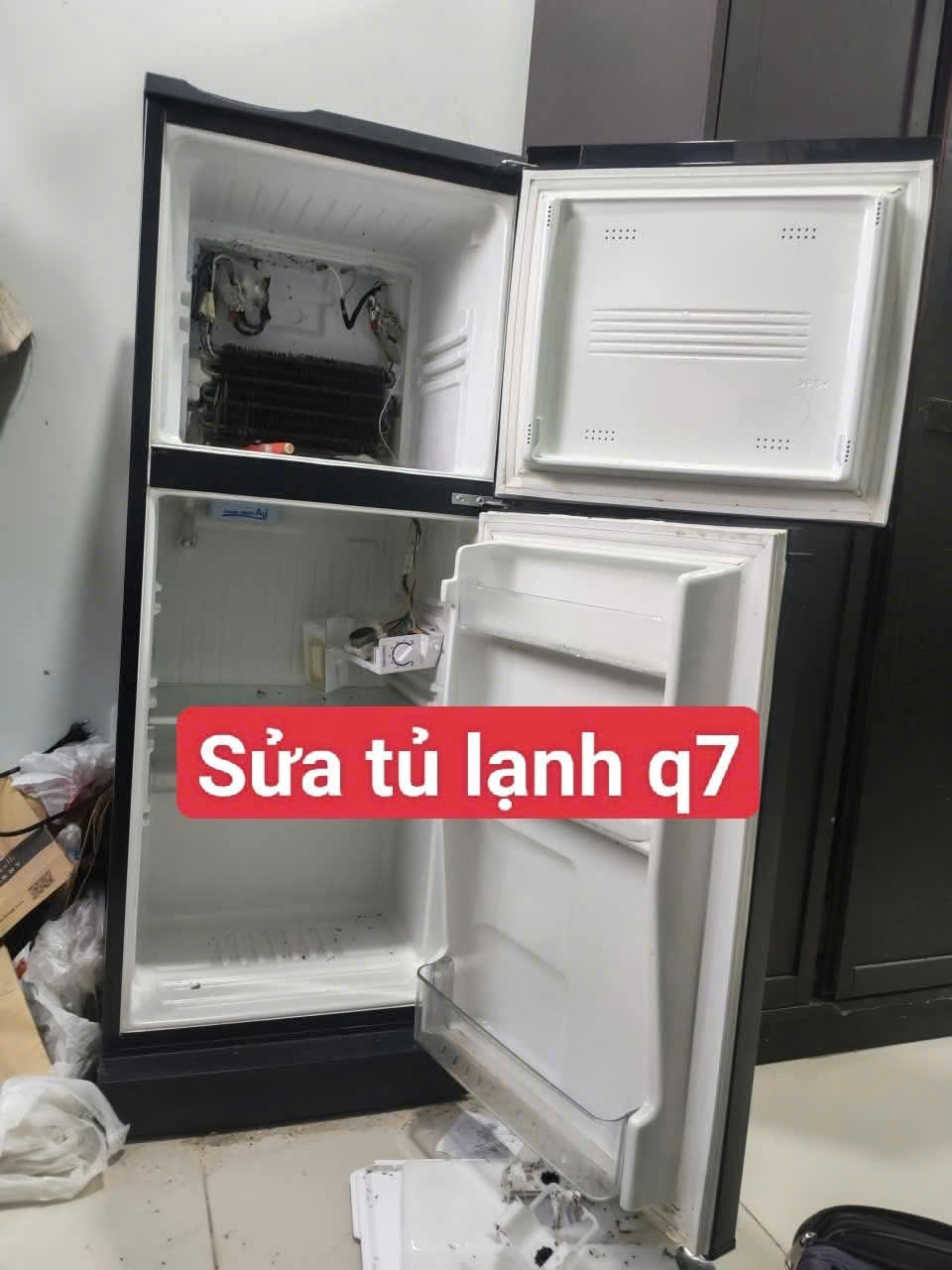 Thay thế linh kiện trong tủ lạnh